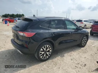 2020 Ford Escape SE Sport Hybrid with VIN 1FMCU0BZ5LUB81201, listed as a Copart auction lot 54556585 with 62,284 mi miles and Salvage title. Bid and sale history available at DreamBid. Image 3.