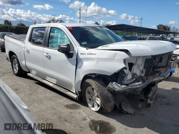 2024 Chevrolet Silverado 1500 LT with VIN 1GCUDDE85RZ289395, listed as a Copart auction lot 48326655 with 0 mi miles and Salvage Title. Bid and sale history available at carsss.com. Image 4.