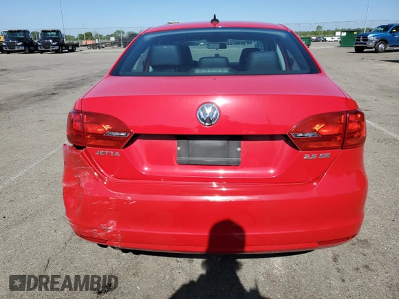 2013 Volkswagen Jetta SE with VIN 3VWDX7AJ8DM358010, listed as a Copart auction lot 56388865 with 258,482 mi miles and Salvage title. Bid and sale history available at DreamBid. Image 6.