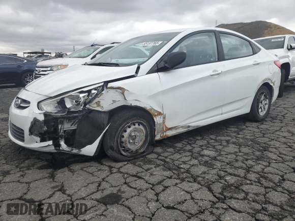 2015 Hyundai Accent GLS with VIN KMHCT4AE4FU795735, listed as a Copart auction lot 55137765 with 118,863 mi miles and Clean Title. Bid and sale history available at carsss.com. Image 1.