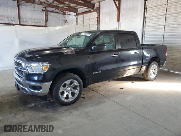 2020 Ram 1500 Big Horn with VIN 1C6SRFFM0LN248372, listed as a Copart auction lot 55681905 with 30,233 mi miles and Salvage Title. Bid and sale history available at carsss.com. Image 1.