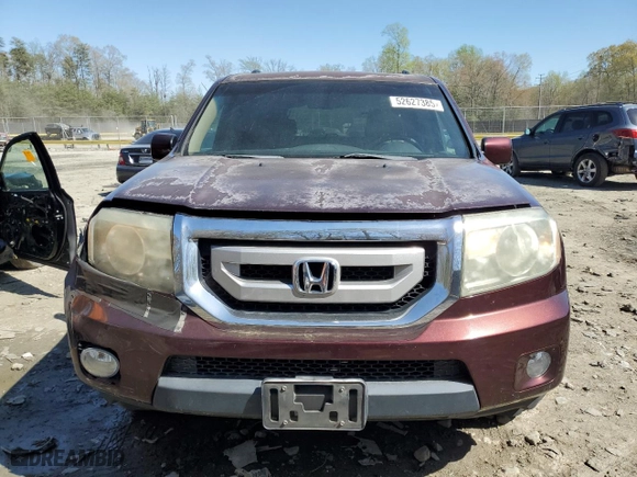2011 Honda Pilot EX-L with VIN 5FNYF4H54BB044824, listed as a Copart auction lot 52627385 with 223,873 mi miles and Clean Title. Bid and sale history available at carsss.com. Image 5.