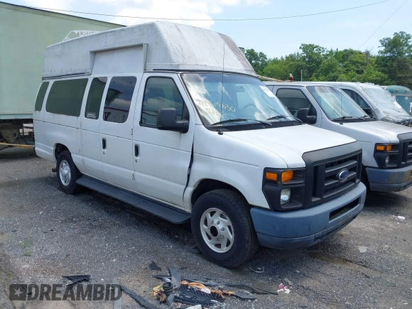 2011 Ford Econoline Passenger XL с VIN 1FBSS3BL2BDB39140, выставлен на аукционе IAAI как лот 42519630 с пробегом 115 095 миль миль и . История ставок и продаж доступна на DreamBid. Изображение 1.