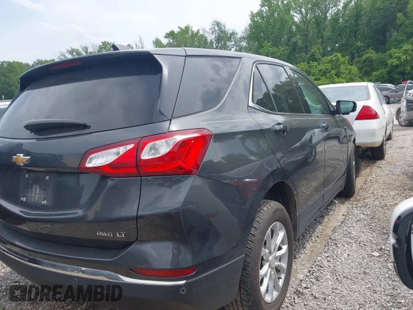 2019 Chevrolet Equinox LT z VIN 2GNAXTEV6K6190023, wystawiony jako IAAI lot #42277035 z przebiegiem 121 218 mil mil oraz . Historia ofert i sprzedaży dostępna na DreamBid. Obrazek 4.