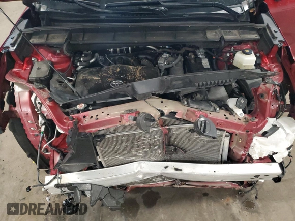 2021 Toyota Highlander XLE with VIN 5TDGZRBHXMS546223, listed as a Copart auction lot 57994635 with 69,413 mi miles and Salvage title. Bid and sale history available at DreamBid. Image 12.