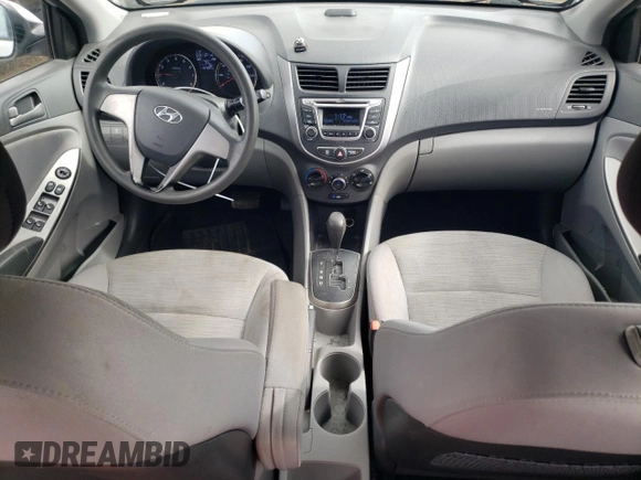 2016 Hyundai Accent SE with VIN KMHCT4AE9GU072335, listed as a Copart auction lot 71236713 with 107,887 mi miles and . Bid and sale history available at DreamBid. Image 8.
