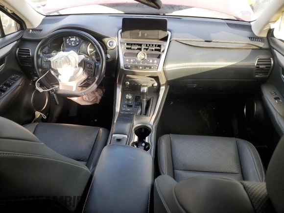 2021 Lexus NX with VIN JTJDJRDZ8M5015444, listed as a Copart auction lot 89261605 with 63,527 mi miles and Salvage Title. Bid and sale history available at carsss.com. Image 8.