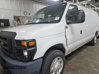 2013 Ford Econoline Cargo Commercial with VIN 1FTNE1EW6DDB01438, listed as a IAAI auction lot 42737683 with 125,160 mi miles and . Bid and sale history available at DreamBid. Image 22.