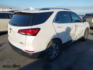 2022 Chevrolet Equinox Premier with VIN 3GNAXNEV7NS190940, listed as a IAAI auction lot 41499376 with 77,781 mi miles. Bid and sale history available at carsss.com. Image 4.