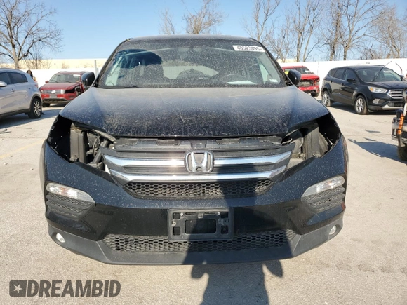 2018 Honda Pilot EX-L with VIN 5FNYF6H59JB003468, listed as a Copart auction lot 48523495 with 105,808 mi miles and Salvage Title. Bid and sale history available at carsss.com. Image 5.