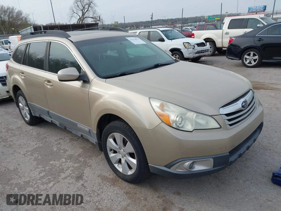 2010 Subaru Outback Prem All-Weathr/Pwr Moon with VIN 4S4BRCGC5A3343608, listed as a IAAI auction lot 41924817 with 225,964 mi miles. Bid and sale history available at carsss.com. Image 1.