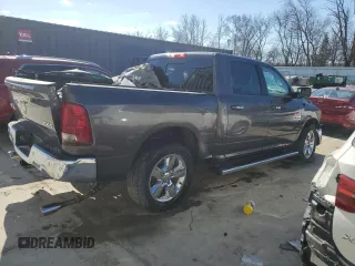 2017 Ram 1500 Big Horn with VIN 1C6RR7LM4HS878879, listed as a Copart auction lot 52751215 with 109,621 mi miles and Non repairable. Bid and sale history available at DreamBid. Image 3.