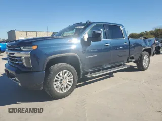 2022 Chevrolet Silverado 3500HD High Country with VIN 1GC4YVEY5NF165925, listed as a Copart auction lot 82040744 with 22,040 mi miles and Salvage Title. Bid and sale history available at carsss.com. Image 1.
