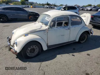 1967 Volkswagen Beetle with VIN 117164209, listed as a Copart auction lot 61490405 with 47,538 mi miles and Clean title. Bid and sale history available at DreamBid. Image 1.