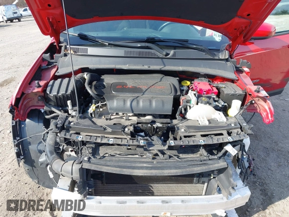 2021 Jeep Compass Latitude with VIN 3C4NJDBB4MT534538, listed as a IAAI auction lot 41817234 with 35,107 mi miles and . Bid and sale history available at DreamBid. Image 10.