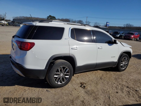 2017 GMC Acadia SLT with VIN 1GKKNMLA2HZ272549, listed as a Copart auction lot 87249404 with 96,730 mi miles and Salvage Title. Bid and sale history available at carsss.com. Image 3.