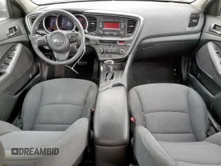 2015 Kia Optima LX with VIN KNAGM4A76F5663684, listed as a Copart auction lot 57304855 with 98,523 mi miles and Salvage title. Bid and sale history available at DreamBid. Image 8.