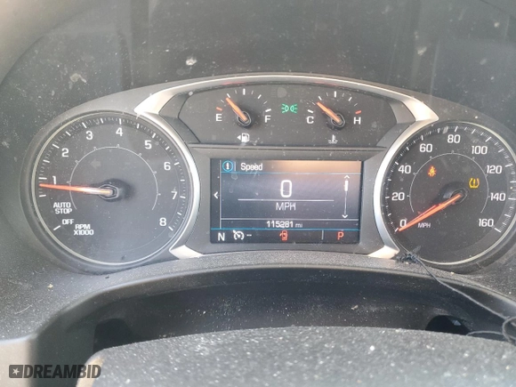 2019 GMC Terrain SLE with VIN 3GKALMEVXKL291544, listed as a Copart auction lot 48860245 with 115,281 mi miles and Clean Title. Bid and sale history available at carsss.com. Image 9.