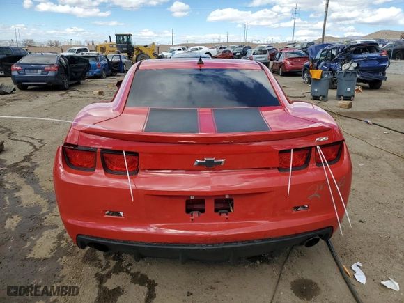2011 Chevrolet Camaro 1SS with VIN 2G1FJ1EJ4B9206325, listed as a Copart auction lot 48210125 with 77,442 mi miles and Salvage Title. Bid and sale history available at carsss.com. Image 6.