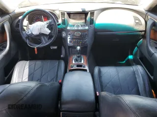 2009 Infiniti FX with VIN JNRAS18U99M101510, listed as a Copart auction lot 56075925 with 224,277 mi miles and Salvage title. Bid and sale history available at DreamBid. Image 8.