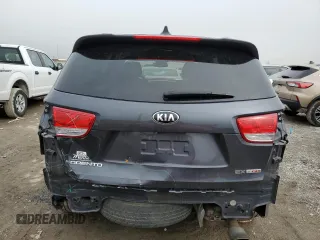 2016 Kia Sorento EX with VIN 5XYPHDA12GG023242, listed as a Copart auction lot 48183135 with 133,946 mi miles and Salvage Title. Bid and sale history available at carsss.com. Image 6.