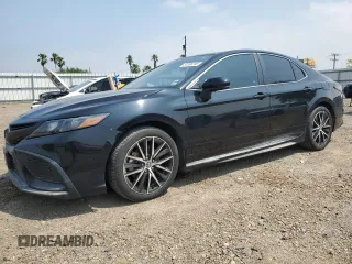 2021 Toyota Camry SE Nightshade with VIN 4T1G11AK3MU526683, listed as a Copart auction lot 51389745 with 55,505 mi miles and Salvage Title. Bid and sale history available at DreamBid. Image 1.