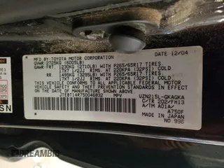 2005 Toyota 4Runner SR5 with VIN JTEBT14R750046832, listed as a Copart auction lot 54972485 with 400,650 mi miles and Clean Title. Bid and sale history available at DreamBid. Image 13.