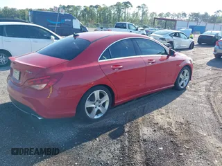 2015 Mercedes-Benz CLA 250 with VIN WDDSJ4GB3FN177437, listed as a IAAI auction lot 42481056 with 93,473 mi miles and . Bid and sale history available at DreamBid. Image 4.