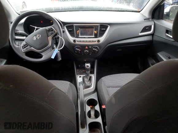 2020 Hyundai Accent SE with VIN 3KPC24A61LE094225, listed as a Copart auction lot 36822383 with 18,286 mi miles. Bid and sale history available at carsss.com. Image 8.