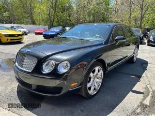2008 Bentley Flying Spur with VIN SCBBR93W98C055885, listed as a Copart auction lot 55952445 with 81,286 mi miles and Clean Title. Bid and sale history available at DreamBid. Image 2.