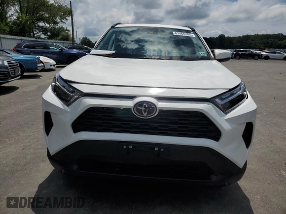 2023 Toyota RAV4 XLE with VIN 2T3P1RFV8PC357632, listed as a Copart auction lot 63465305 with 8,346 mi miles and Salvage title. Bid and sale history available at DreamBid. Image 5.