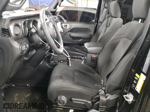 2023 Jeep Wrangler Sport Altitude with VIN 1C4HJXDG6PW635120, listed as a Copart auction lot 77864744 with 31,830 mi miles and Salvage Title. Bid and sale history available at DreamBid. Image 7.