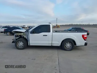 2022 Ford F-150 XL with VIN 1FTMF1C5XNKE03962, listed as a IAAI auction lot 41597950 with 28,296 mi miles. Bid and sale history available at carsss.com. Image 14.