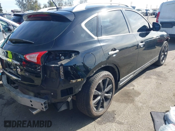 2015 Infiniti QX50 Journey with VIN JN1BJ0HP9FM730226, listed as a IAAI auction lot 41425510 with 1 mi miles. Bid and sale history available at carsss.com. Image 4.