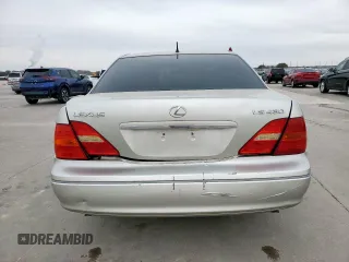 2002 Lexus LS 430 z VIN JTHBN30F120091703, wystawiony jako Copart lot #46336525 z przebiegiem Nie podano mil oraz Szkoda całkowita • Salvage title. Historia ofert i sprzedaży dostępna na DreamBid. Obrazek 6.