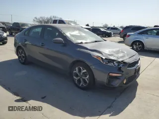 2021 Kia Forte LXS with VIN 3KPF24AD4ME327110, listed as a Copart auction lot 49417345 with 69,030 mi miles and Salvage Title. Bid and sale history available at carsss.com. Image 4.
