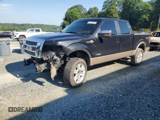 2012 Ford F-150 XL with VIN 1FTFW1ET9CKD19553, listed as a Copart auction lot 62712845 with 150,729 mi miles and Salvage title. Bid and sale history available at DreamBid. Image 1.