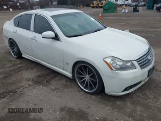 2007 Infiniti M x with VIN JNKAY01FX7M450885, listed as a IAAI auction lot 41727603 with Not provided miles and . Bid and sale history available at DreamBid. Image 1.