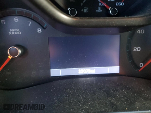 2020 GMC Canyon 4WD SLT with VIN 1GTG6DEN7L1216595, listed as a Copart auction lot 72227504 with 22,075 mi miles and Clean Title. Bid and sale history available at carsss.com. Image 9.