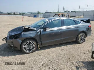 2017 Ford Fusion SE with VIN 3FA6P0T94HR243442, listed as a Copart auction lot 59700305 with 78,402 mi miles and Salvage title. Bid and sale history available at DreamBid. Image 1.
