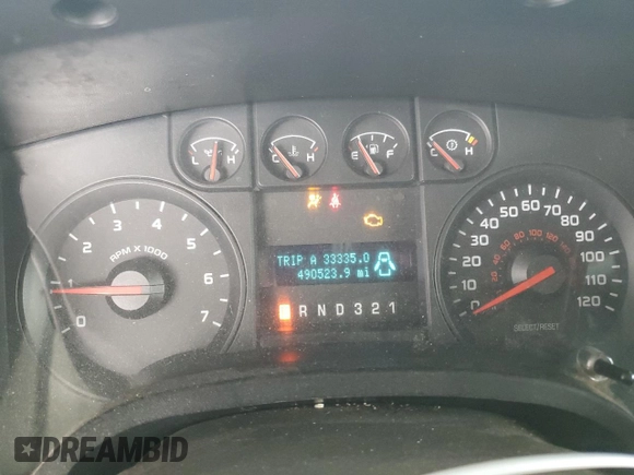 2009 Ford F-150 STX with VIN 1FTRX12809KB40594, listed as a Copart auction lot 49346625 with 490,523 mi miles and Clean Title. Bid and sale history available at carsss.com. Image 9.