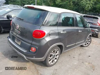 2014 FIAT 500L Trekking with VIN ZFBCFADH5EZ018176, listed as a IAAI auction lot 42680958 with 106,806 mi miles and . Bid and sale history available at DreamBid. Image 4.