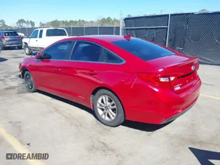 2017 Hyundai Sonata SE with VIN 5NPE24AF2HH570946, listed as a IAAI auction lot 41676560 with 180,465 mi miles. Bid and sale history available at carsss.com. Image 3.