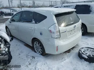 2013 Toyota Prius v Two with VIN JTDZN3EU3D3198731, listed as a IAAI auction lot 41597017 with 290,680 mi miles. Bid and sale history available at carsss.com. Image 3.