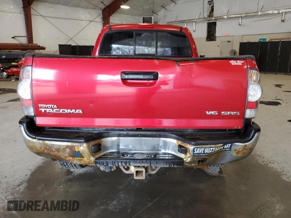 2009 Toyota Tacoma with VIN 5TEUU42N29Z647647, listed as a Copart auction lot 51040255 with 143,129 mi miles and Salvage Title. Bid and sale history available at carsss.com. Image 6.