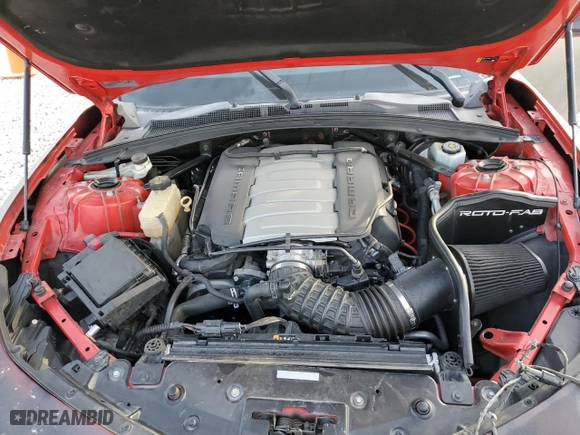 2019 Chevrolet Camaro 1SS with VIN 1G1FF1R76K0126566, listed as a Copart auction lot 82522584 with 0 mi miles and Salvage Title. Bid and sale history available at carsss.com. Image 12.