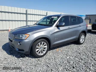 2014 BMW X3 xDrive28i with VIN 5UXWX9C53E0D42648, listed as a Copart auction lot 52820995 with 68,553 mi miles and Salvage Title. Bid and sale history available at carsss.com. Image 1.