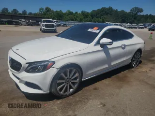 2018 Mercedes-Benz C 300 z VIN WDDWJ4JB8JF758851, wystawiony jako Copart lot #55482035 z przebiegiem 98 945 mil mil oraz Czysty tytuł • Clean title. Historia ofert i sprzedaży dostępna na DreamBid. Obrazek 1.