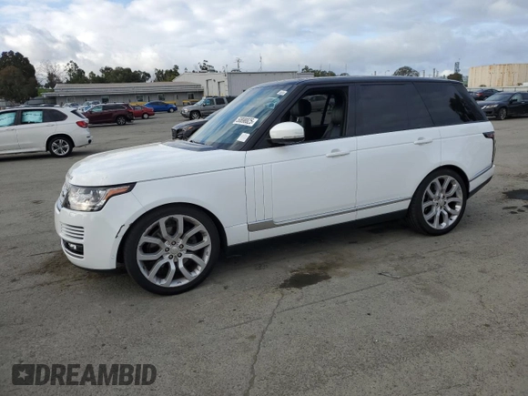 2015 Land Rover Range Rover HSE with VIN SALGS2VF9FA204857, listed as a Copart auction lot 50898825 with 102,401 mi miles and Clean title. Bid and sale history available at DreamBid. Image 1.