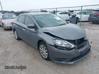 2017 Nissan Sentra SV with VIN 3N1AB7AP8HL707187, listed as a IAAI auction lot 42263874 with 74,124 mi miles and . Bid and sale history available at DreamBid. Image 1.